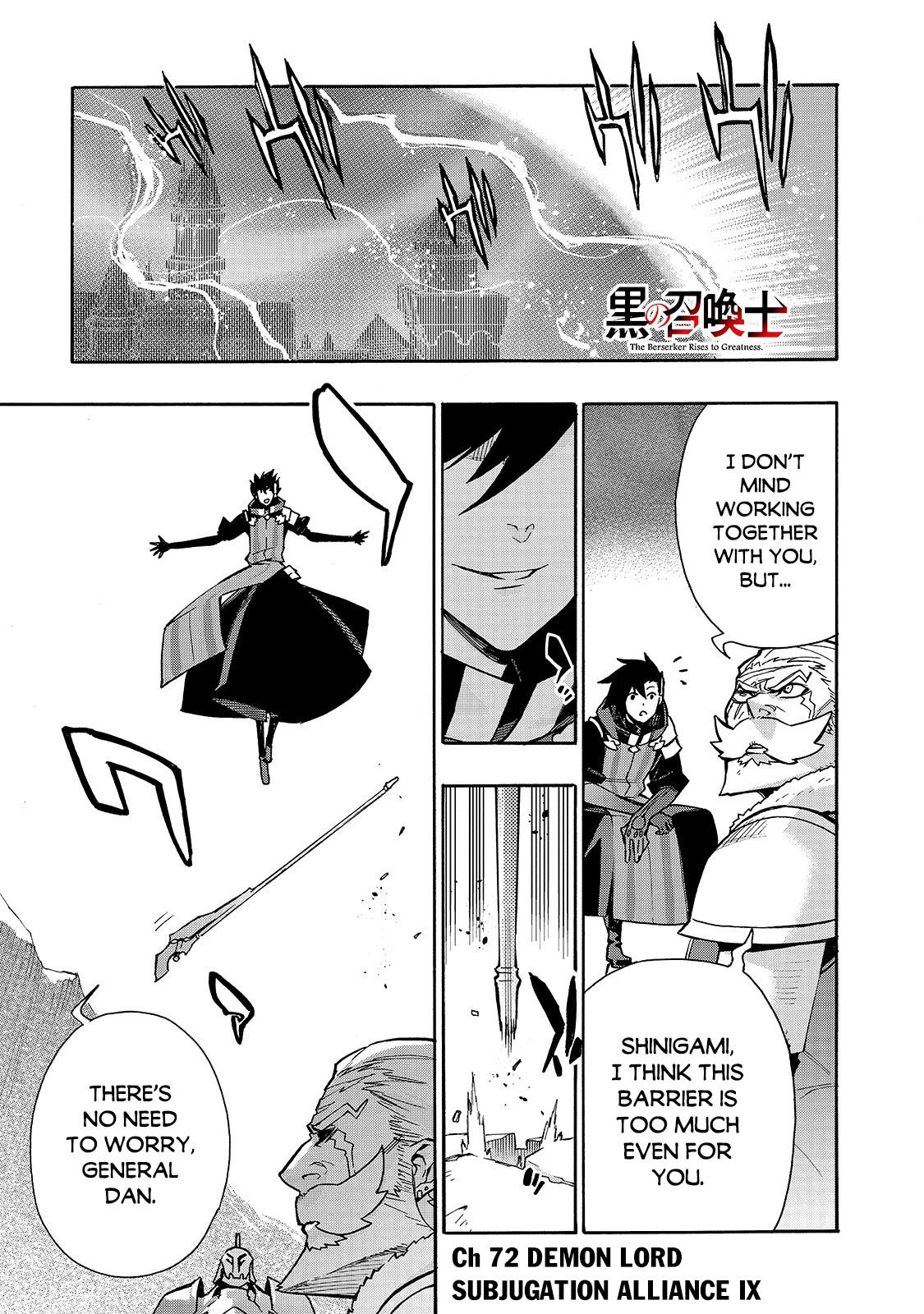 Kuro no Shoukanshi Chap 72 - Next Chap 73