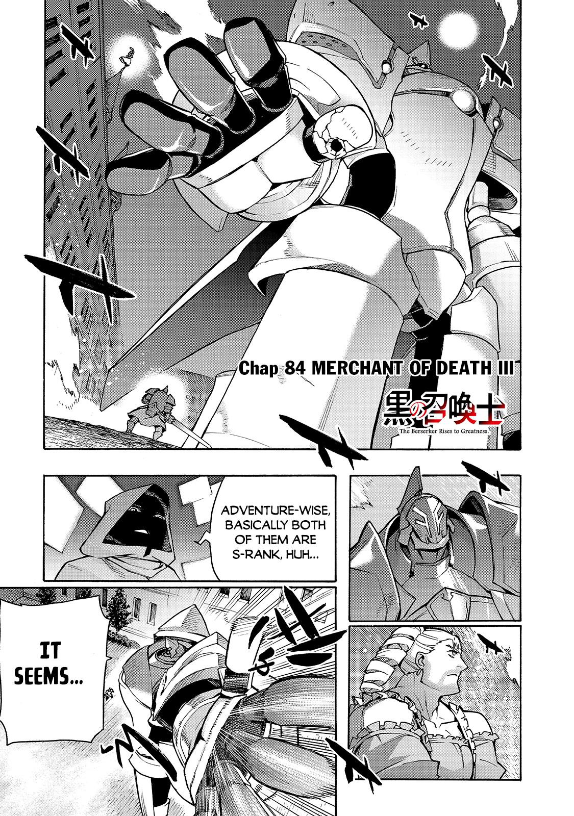 Kuro no Shoukanshi Chap 84 - Next Chap 85