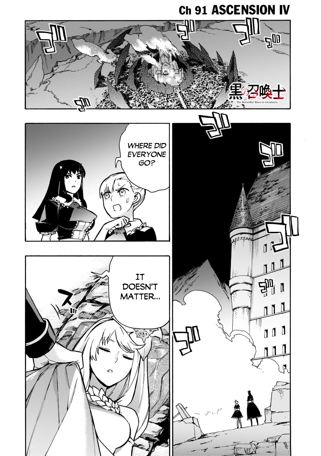Kuro no Shoukanshi Chap 91 - Next Chap 92
