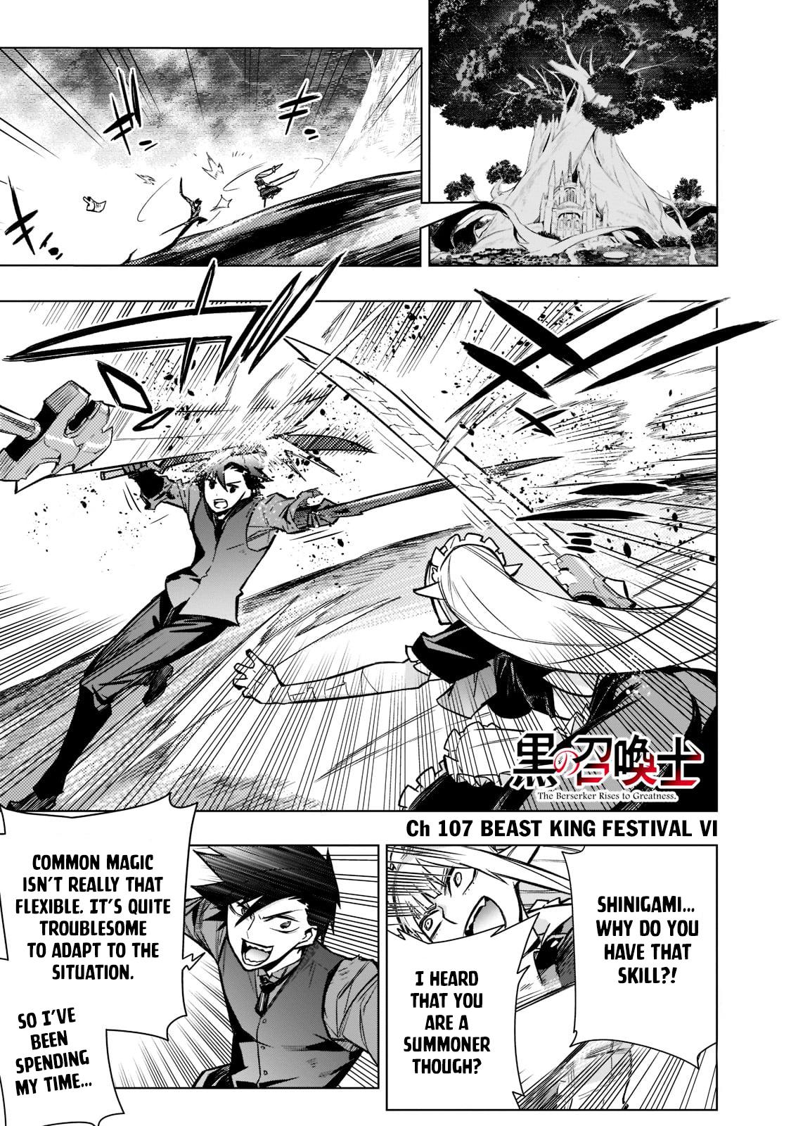 Kuro no Shoukanshi Chap 107 - Next Chap 108