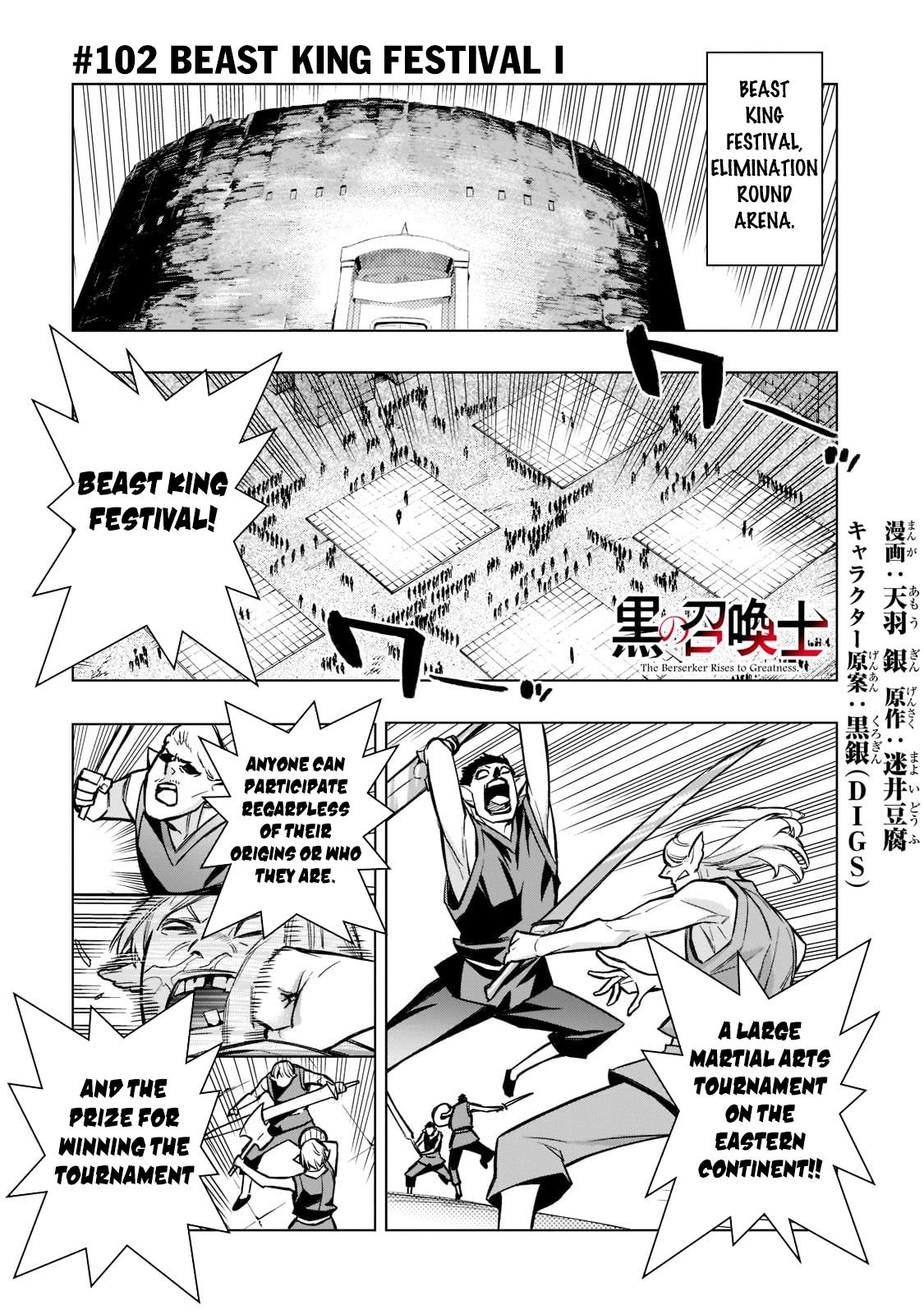 Kuro no Shoukanshi Chap 102 - Next Chap 103