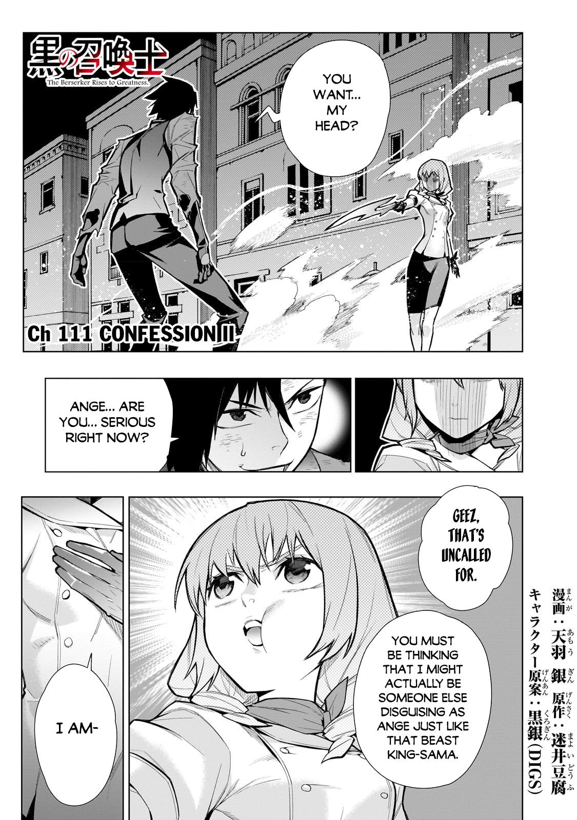 Kuro no Shoukanshi Chap 111 - Next Chap 112