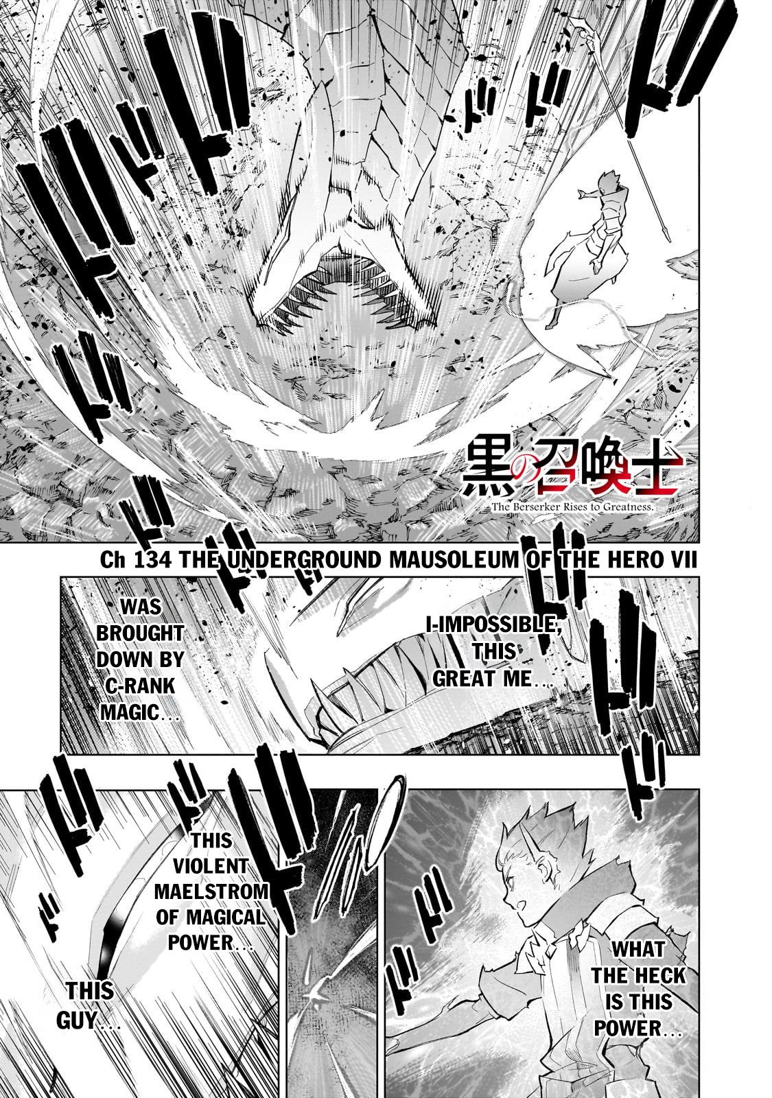 Kuro no Shoukanshi Chap 134 - Next Chap 135