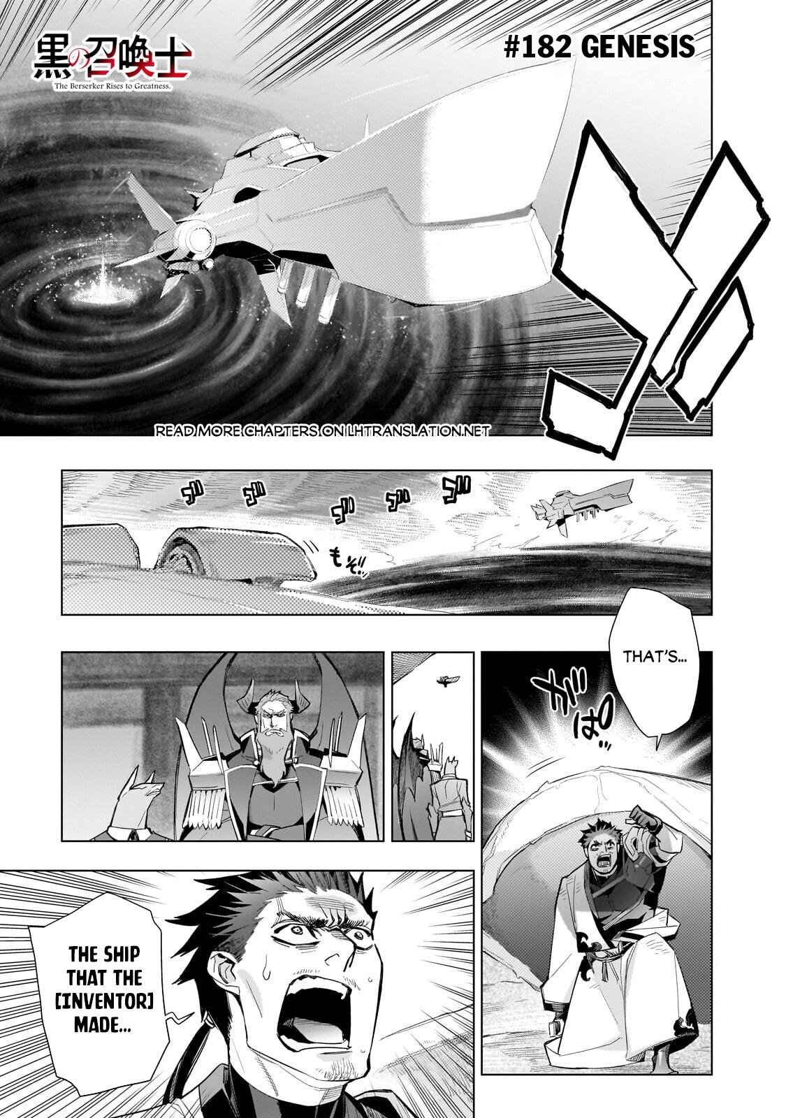 Kuro no Shoukanshi Chap 182 - Next Chap 183