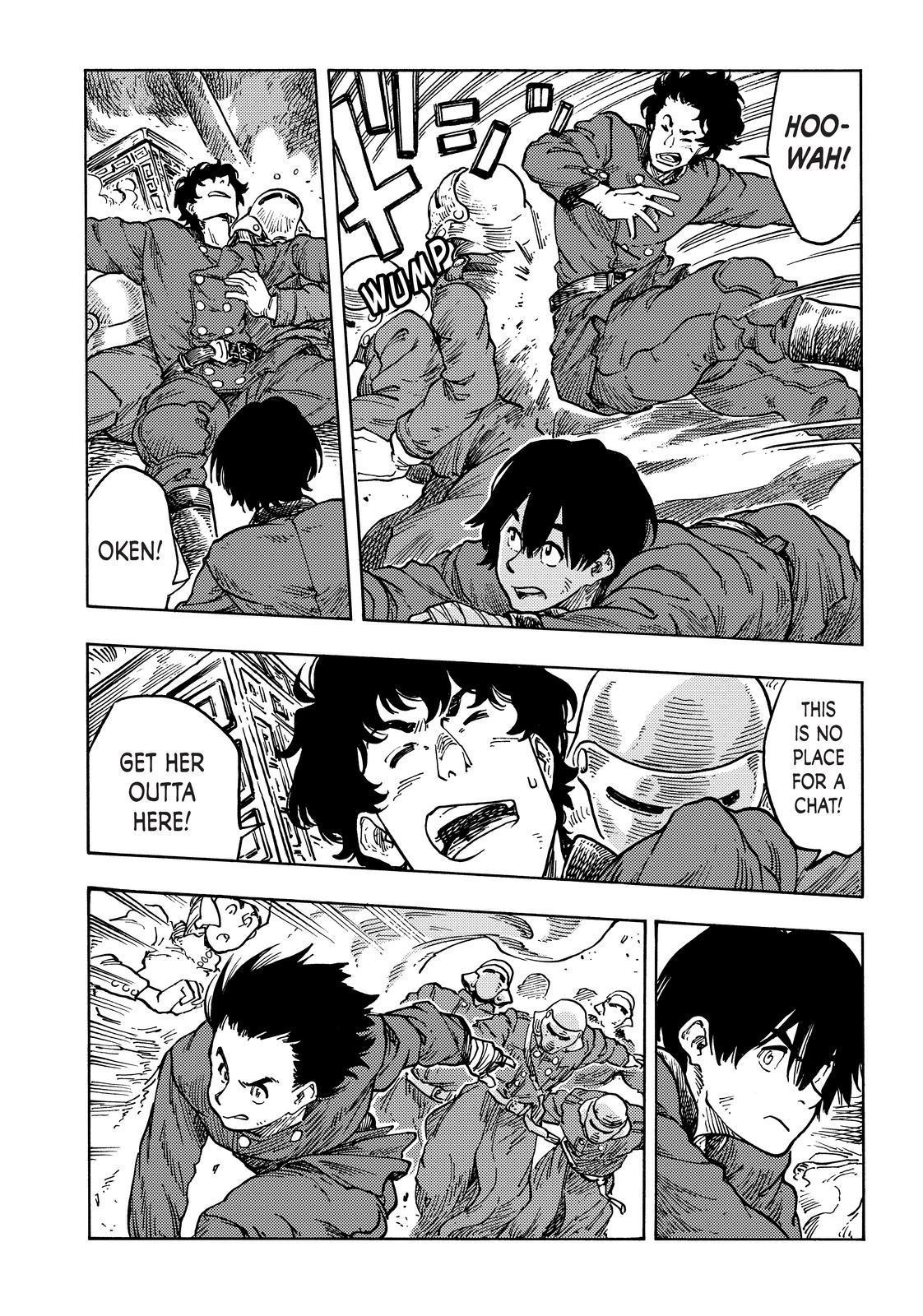 Kuutei Dragons Chap 62 - Next Chap 63