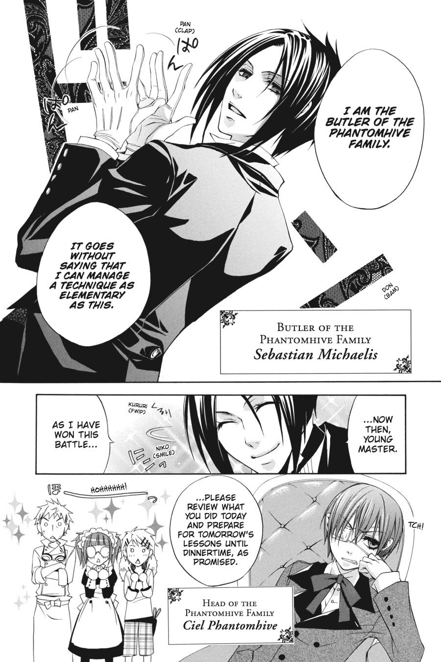 Black Butler Chap 1 - Next Chap 2
