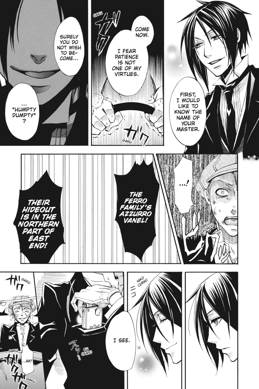Black Butler Chap 3 - Next Chap 4