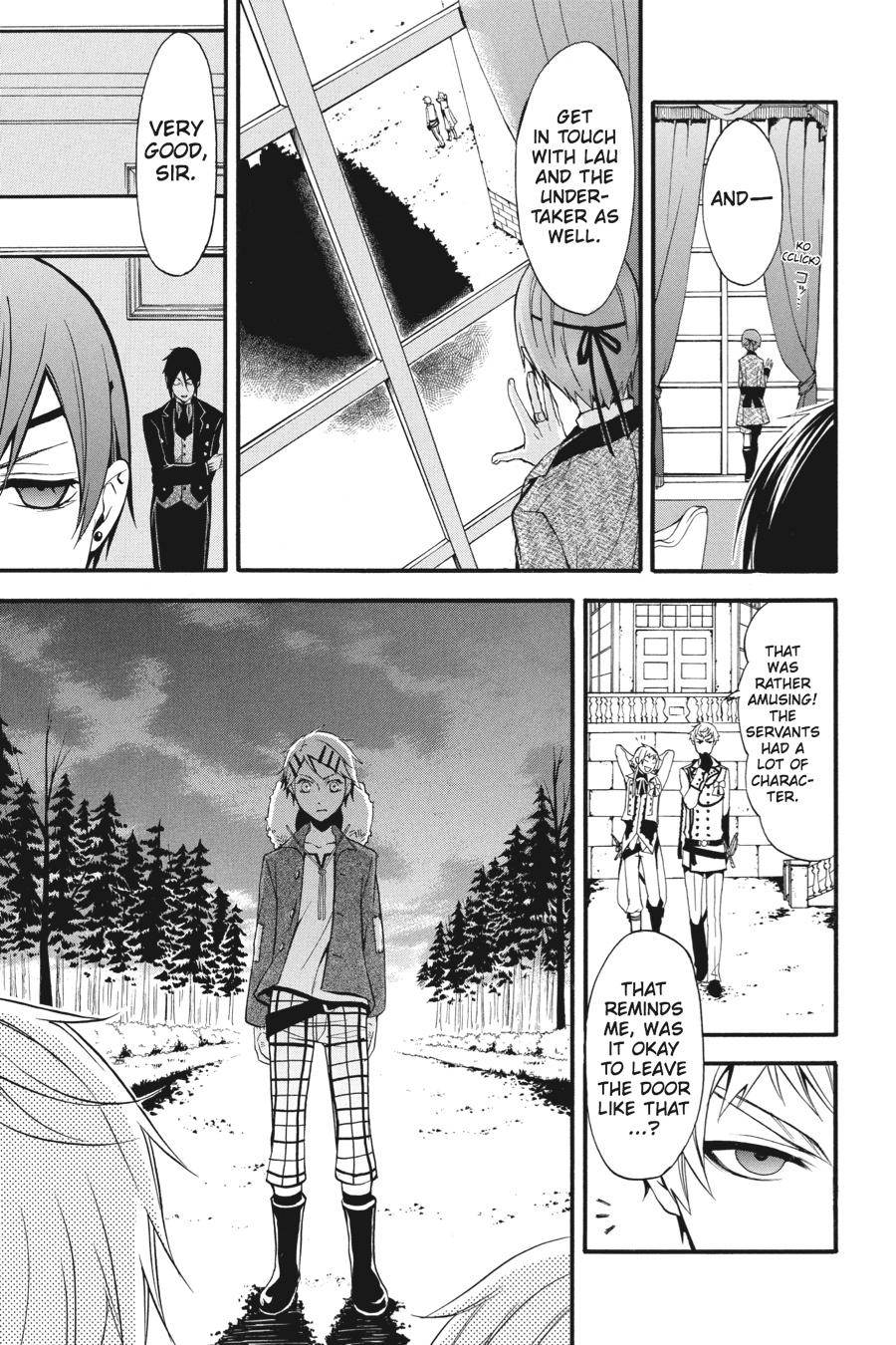 Black Butler Chap 38 - Next Chap 39