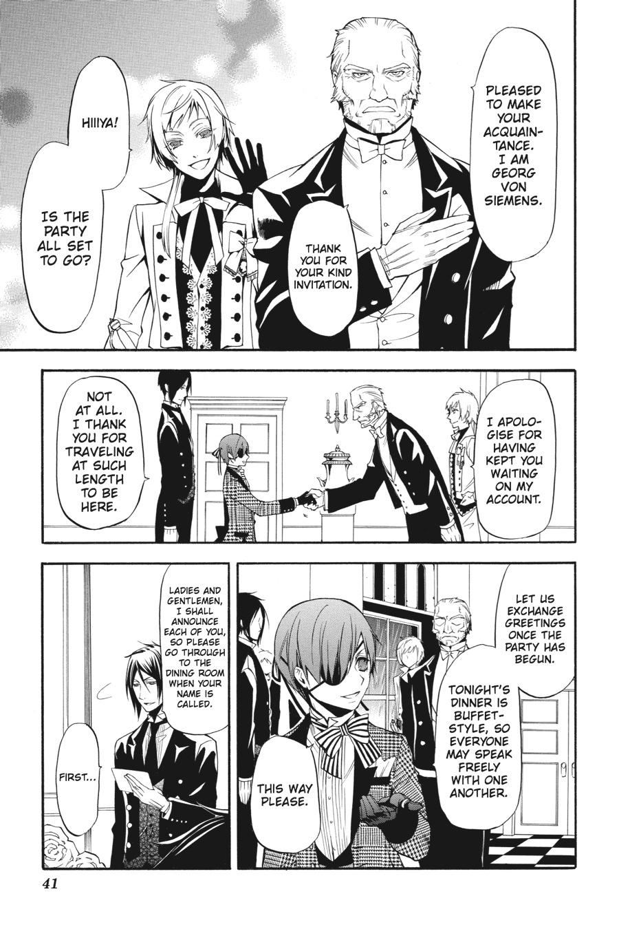 Black Butler Chap 39 - Next Chap 40
