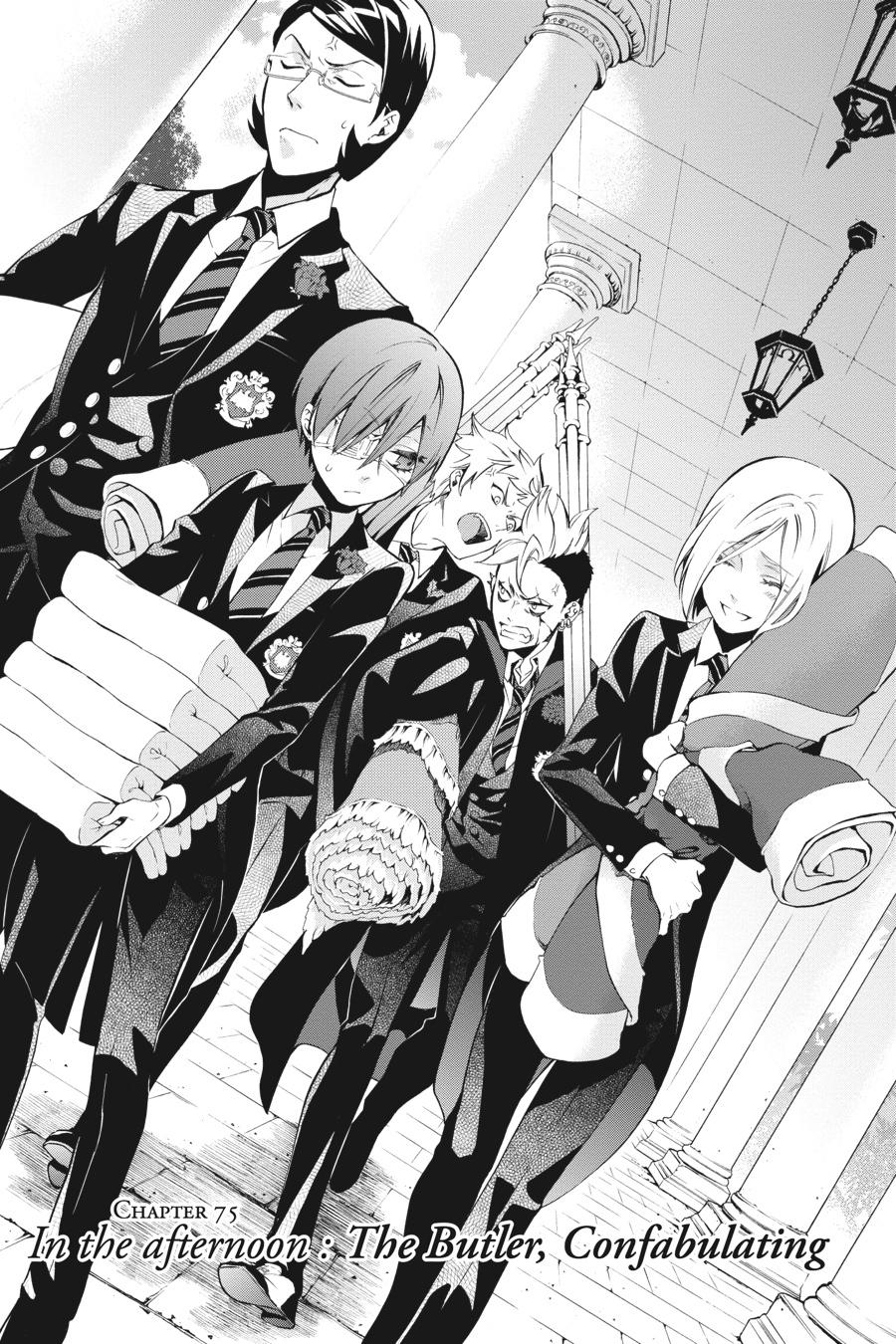 Black Butler Chap 75 - Next Chap 76
