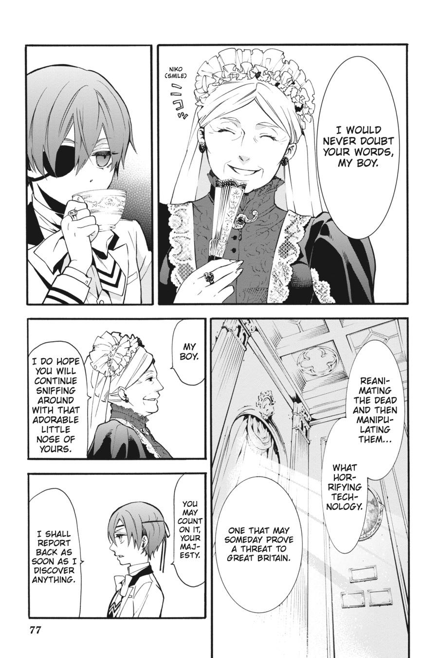 Black Butler Chap 84 - Next Chap 85