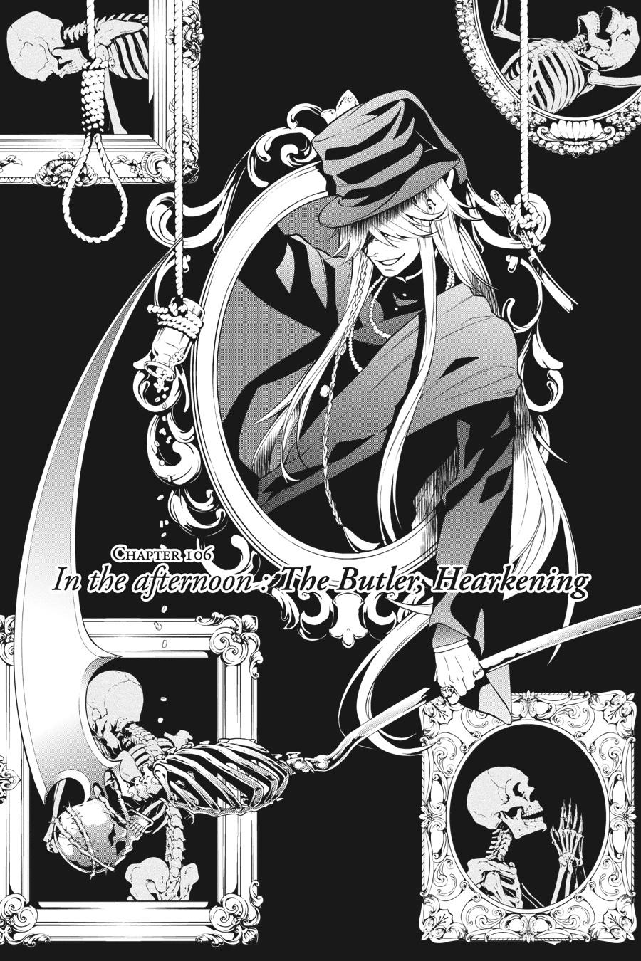 Black Butler Chap 106 - Next Chap 107