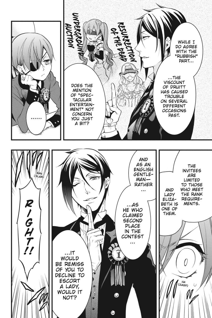 Black Butler Chap 108.5 - Next Chap 109.5