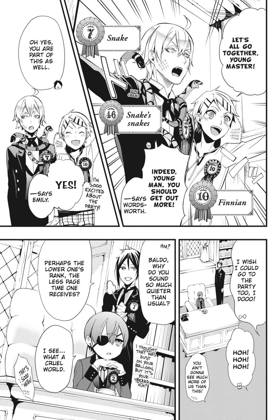 Black Butler Chap 108.5 - Next Chap 109.5