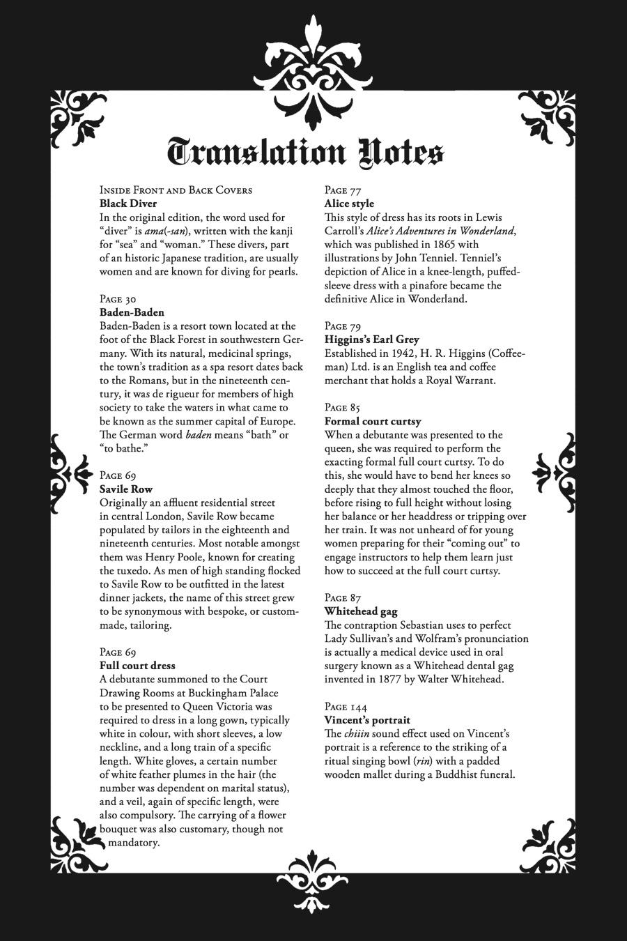 Black Butler Chap 108.5 - Next Chap 109.5