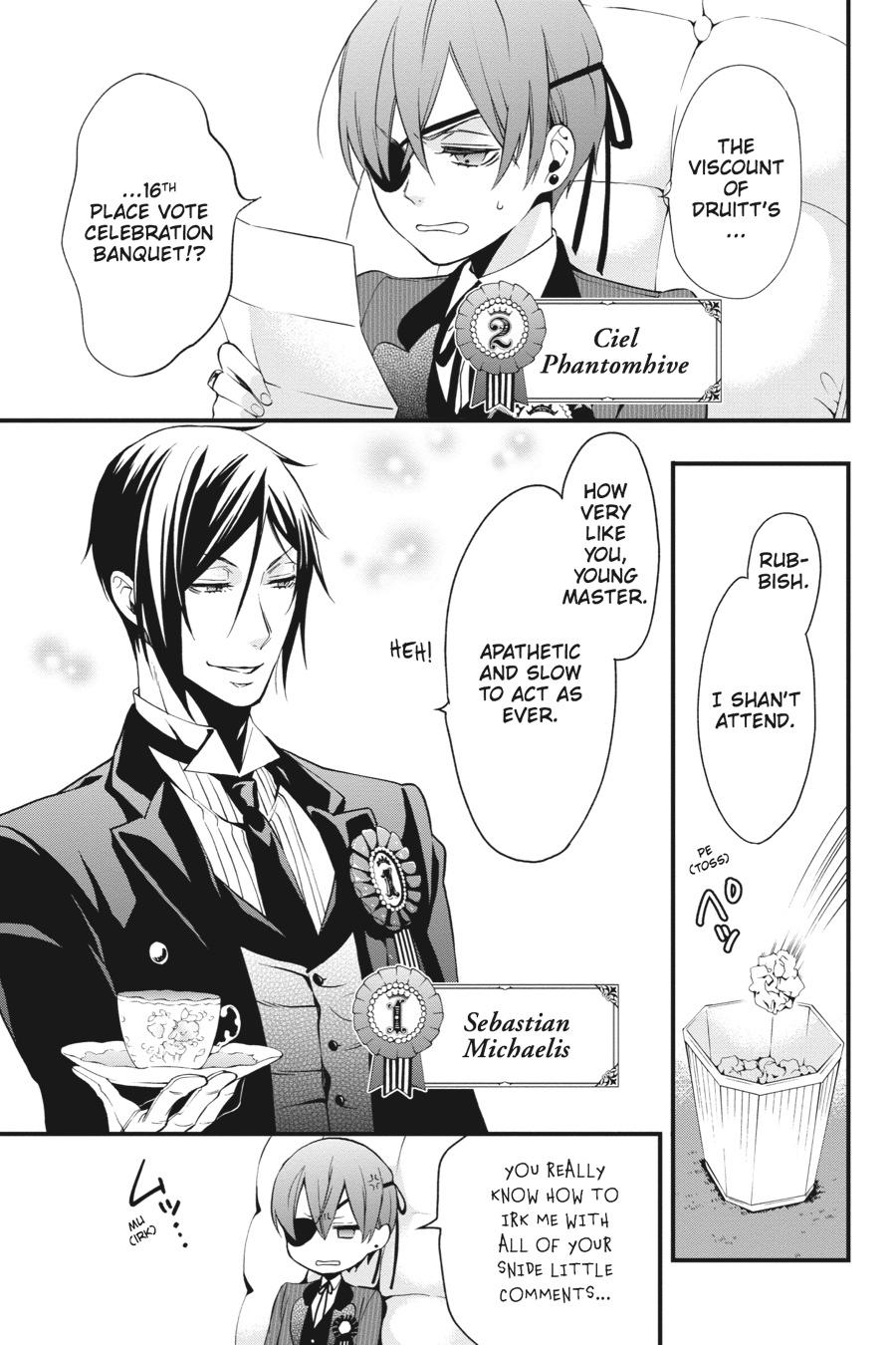 Black Butler Chap 108.5 - Next Chap 109.5