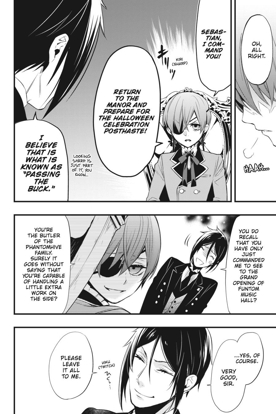 Black Butler Chap 119.5 - Next Chap 120.5