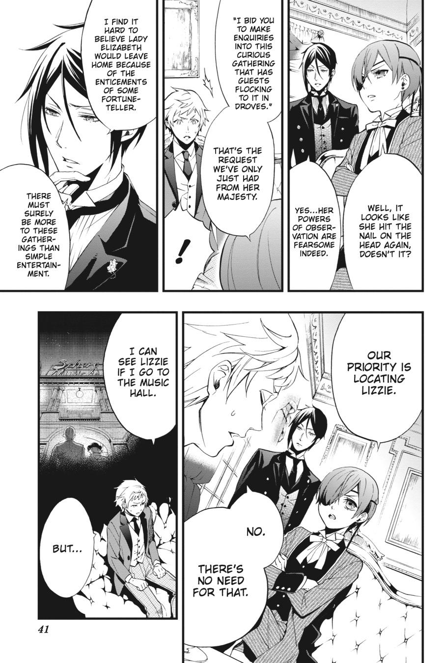 Black Butler Chap 110 - Next Chap 111