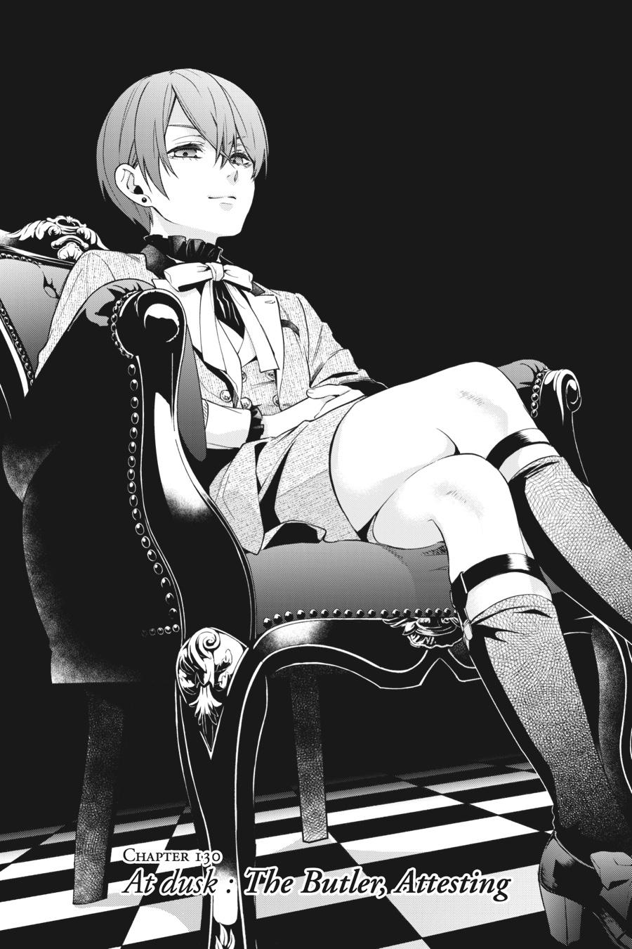 Black Butler Chap 130 - Next Chap 131