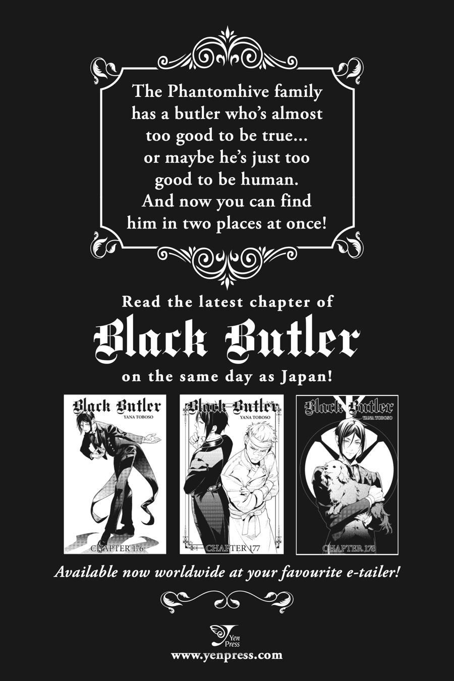 Black Butler Chap 175 - Next Chap 176