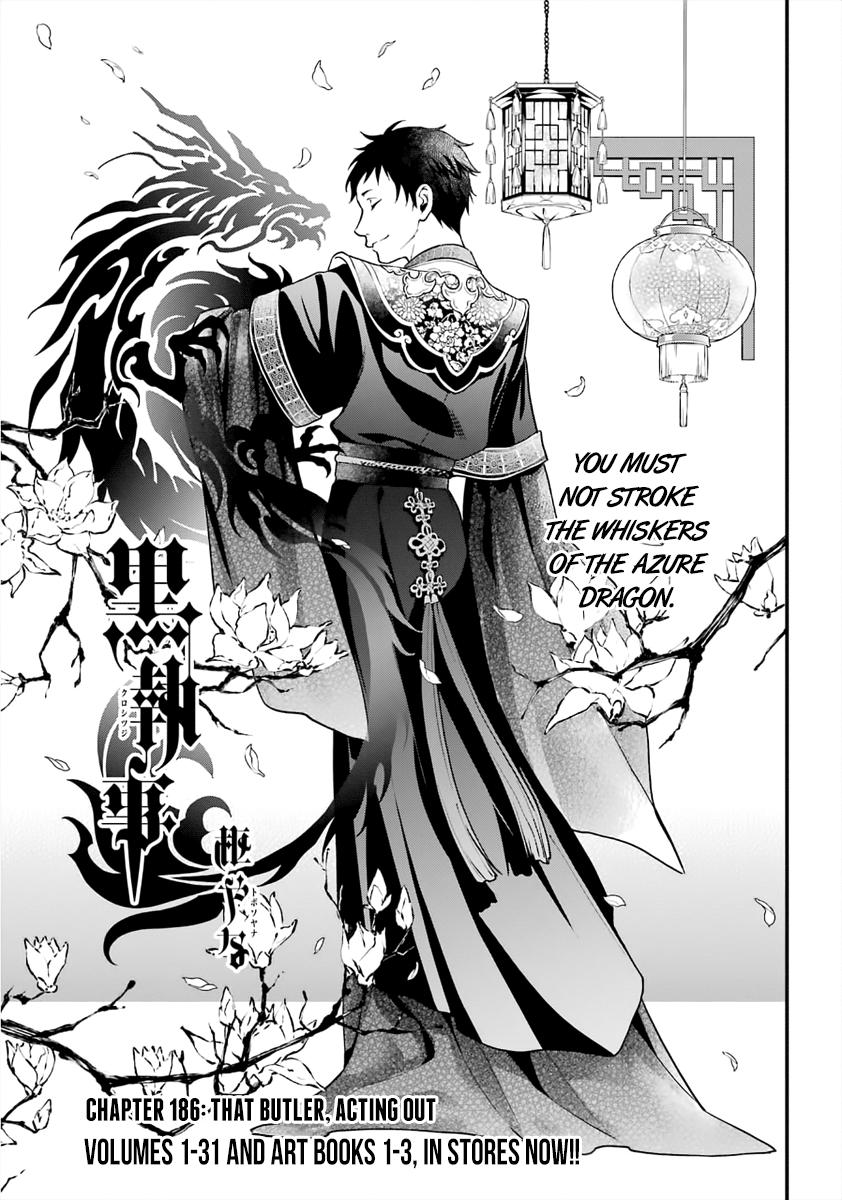 Black Butler Chap 186 - Next Chap 187