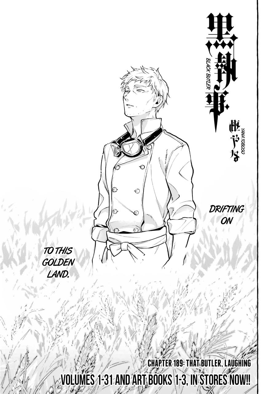 Black Butler Chap 189 - Next Chap 190