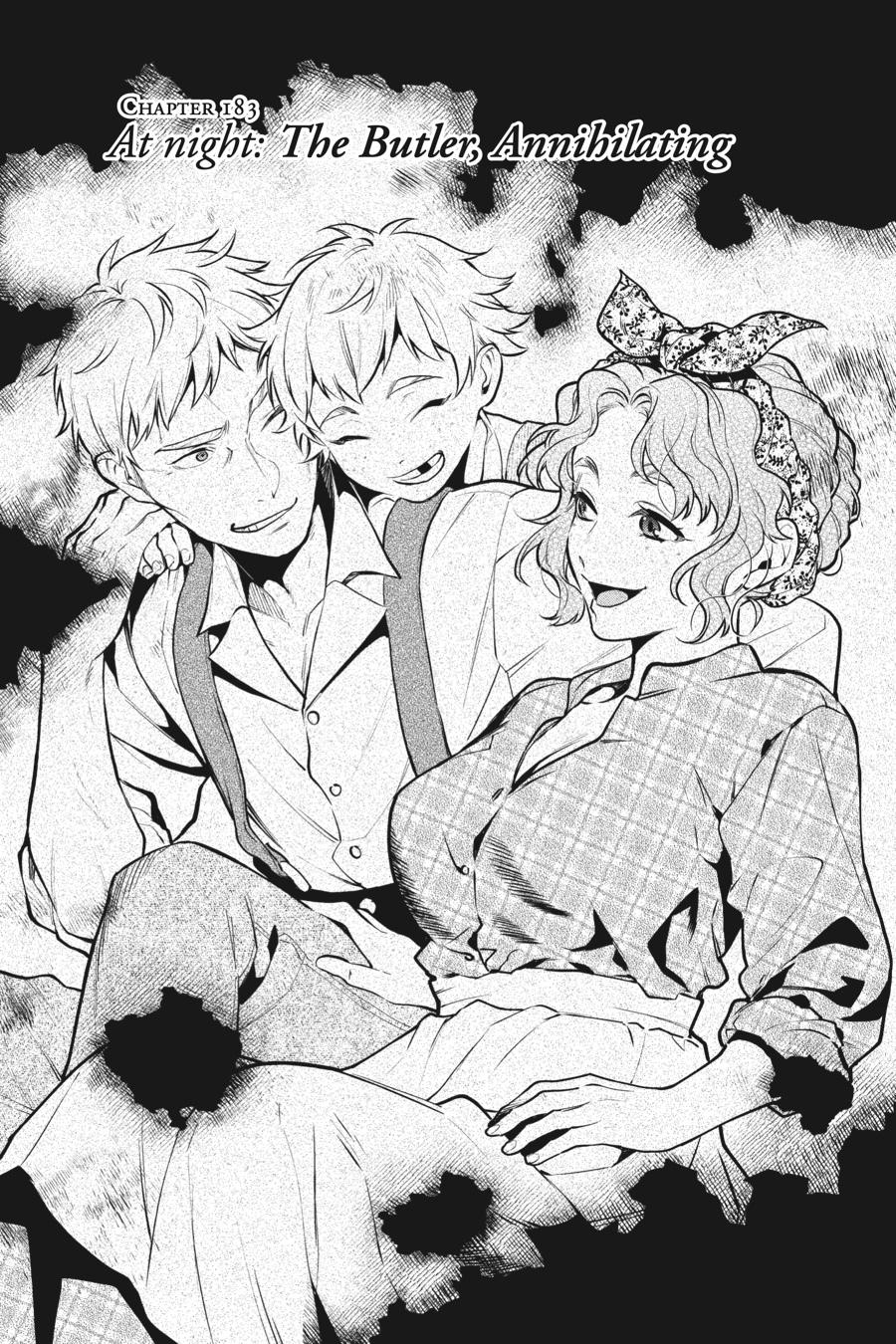 Black Butler Chap 183 - Next Chap 184