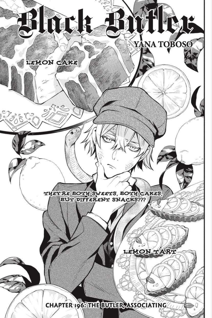 Black Butler Chap 196 - Next Chap 197