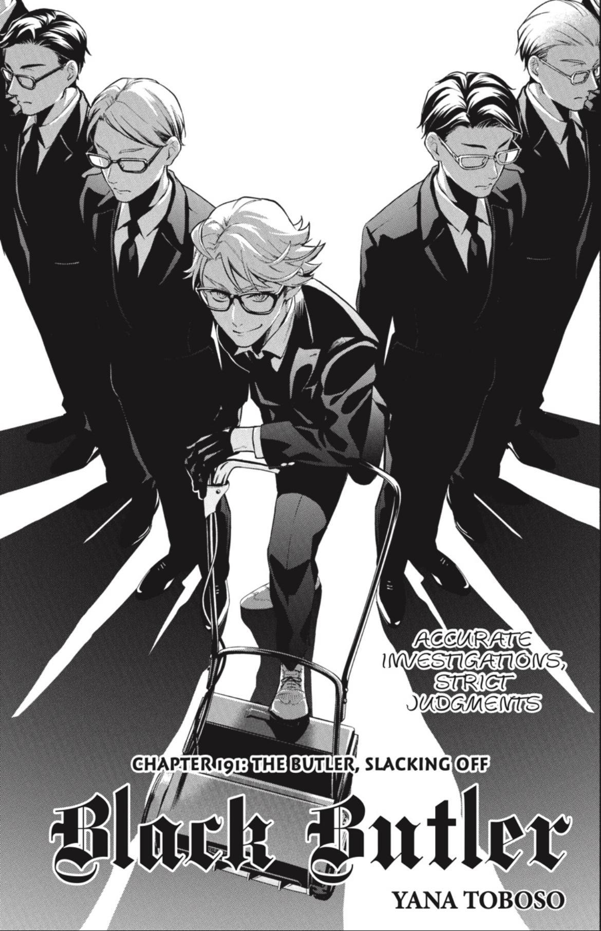 Black Butler Chap 191 - Next Chap 192