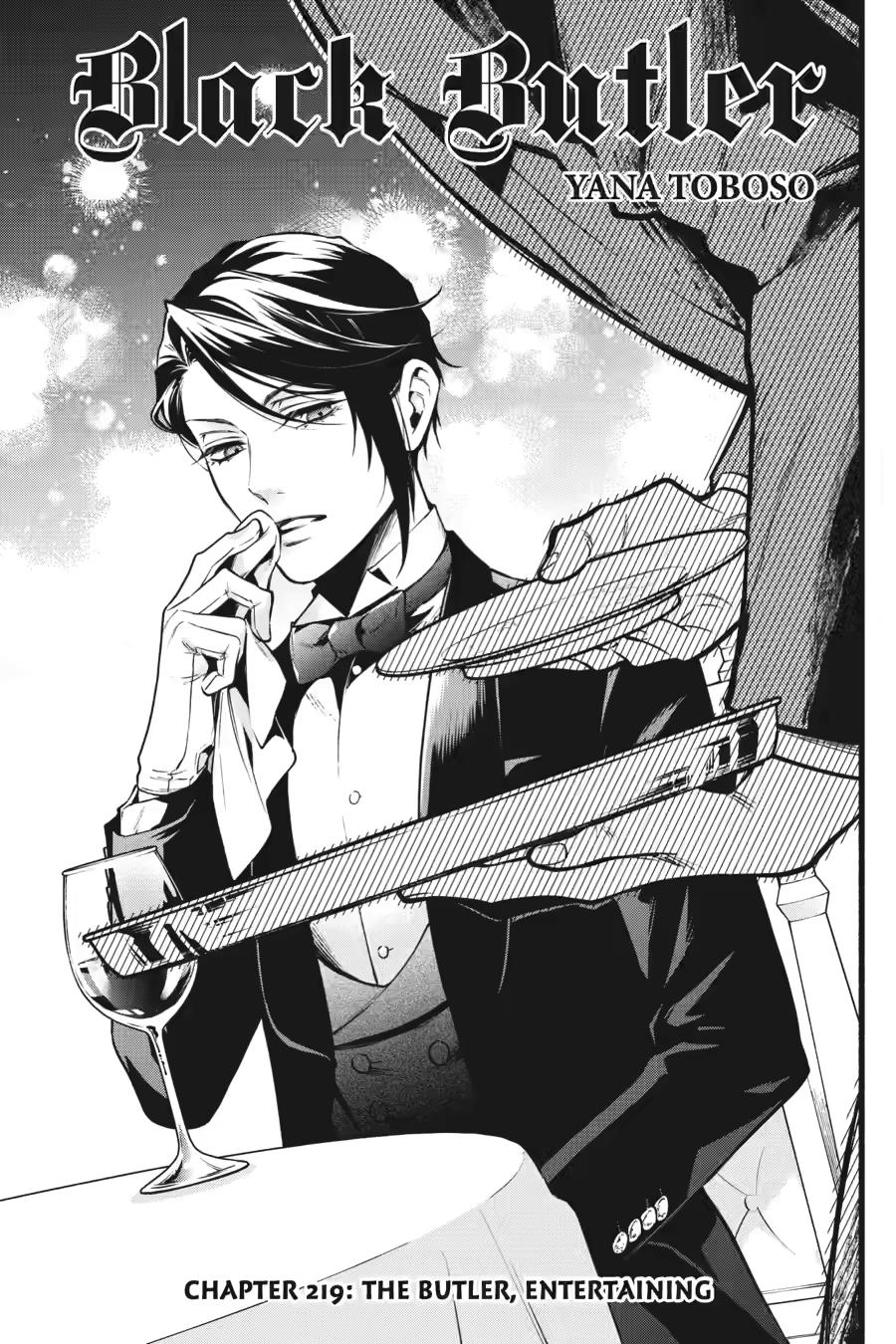 Black Butler Chap 219 - Next Chap 220