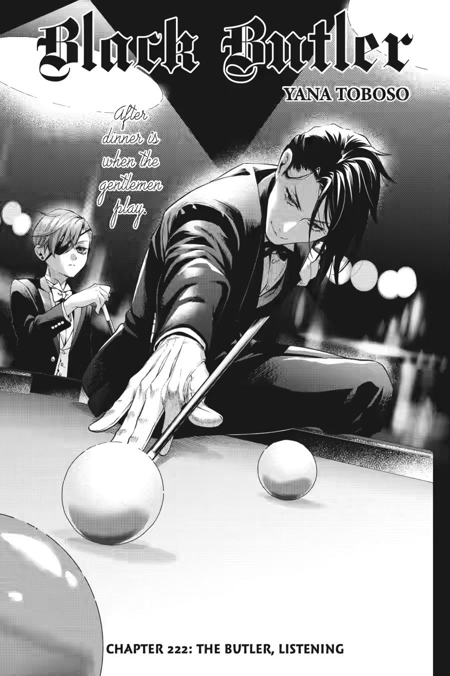 Black Butler Chap 222 - Next Chap 223