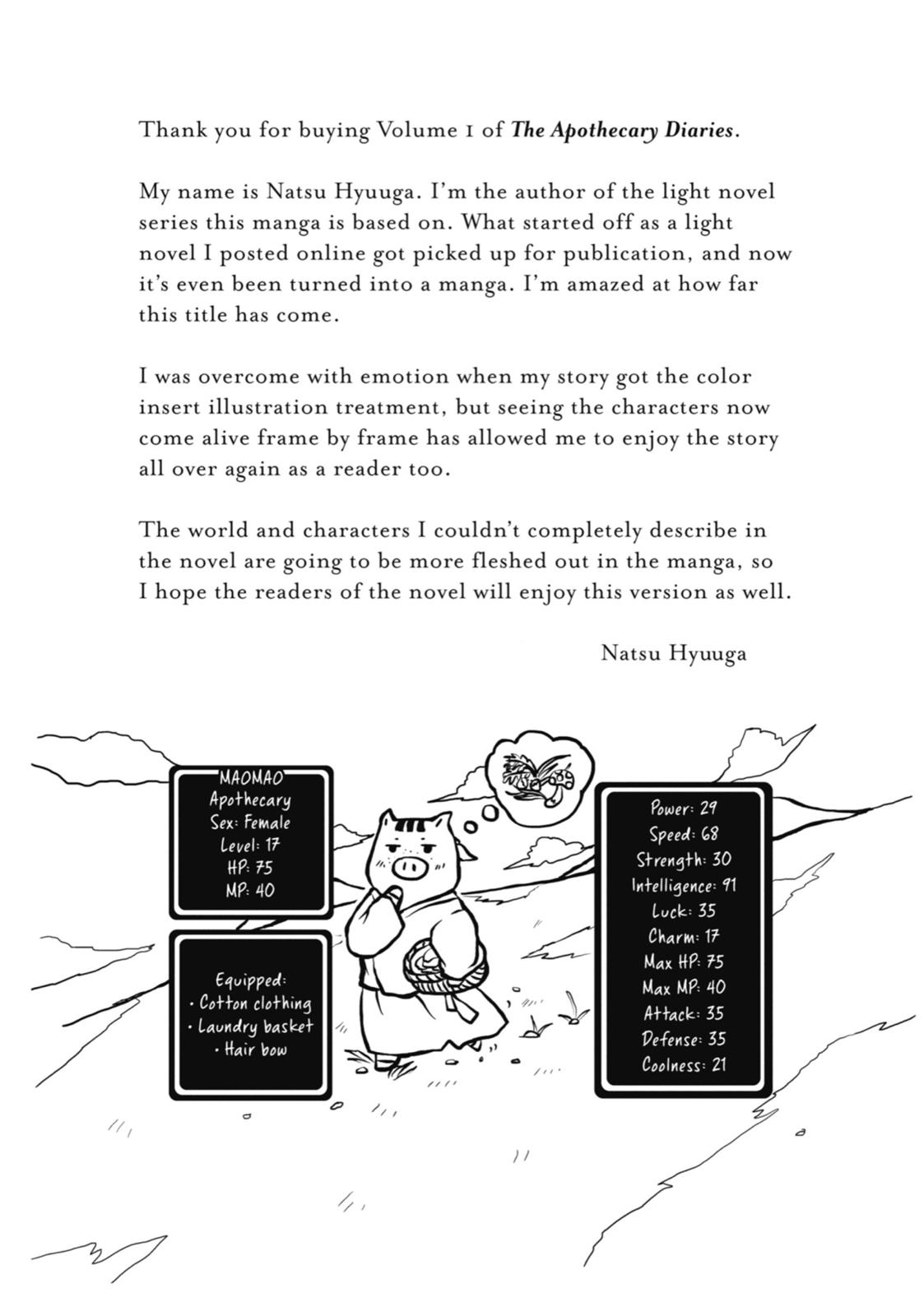 Kusuriya no Hitorigoto Chap 4 - Next Chap 5