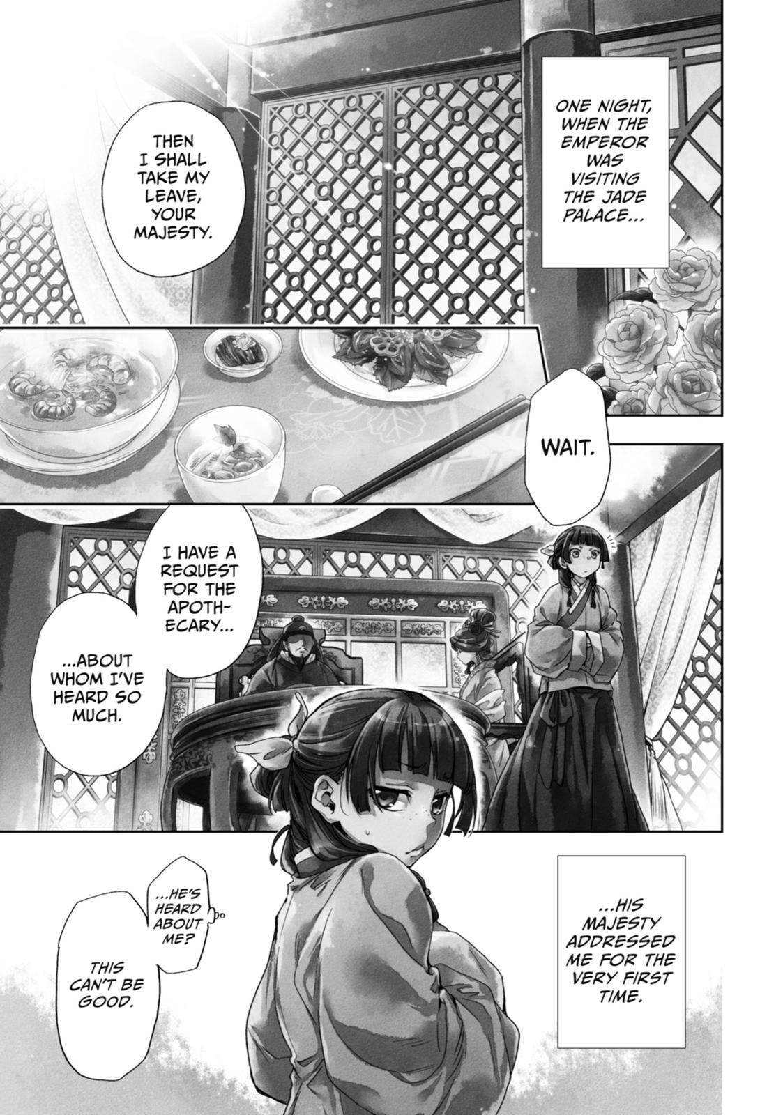 Kusuriya no Hitorigoto Chap 5 - Next Chap 6