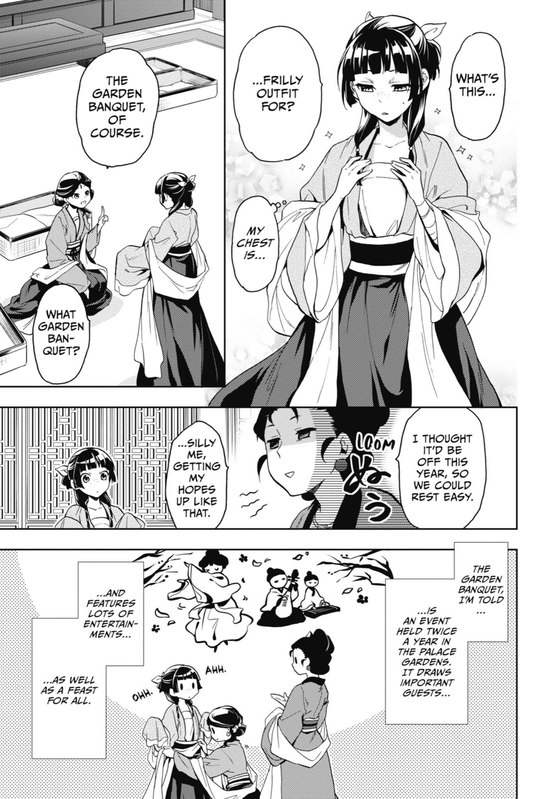 Kusuriya no Hitorigoto Chap 6 - Next Chap 7