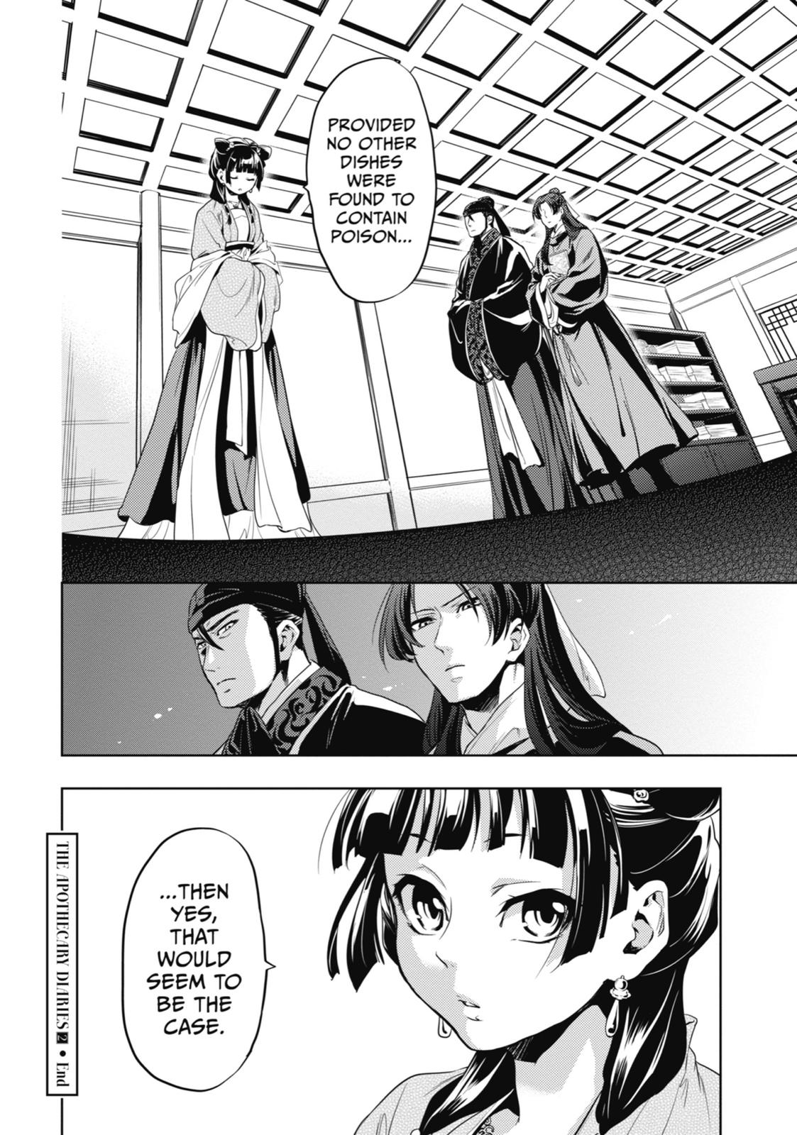 Kusuriya no Hitorigoto Chap 8 - Next Chap 9