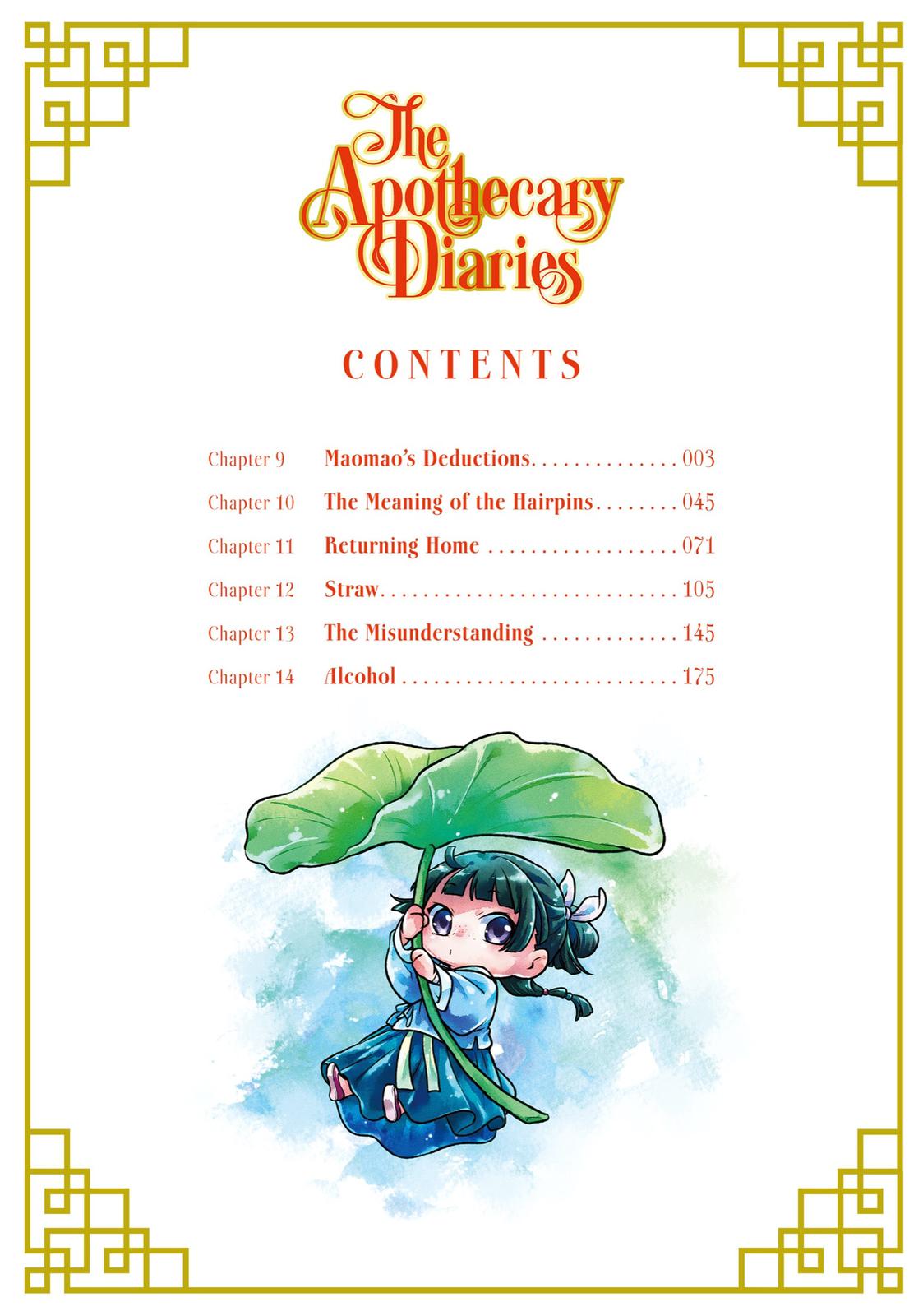 Kusuriya no Hitorigoto Chap 9 - Next Chap 10