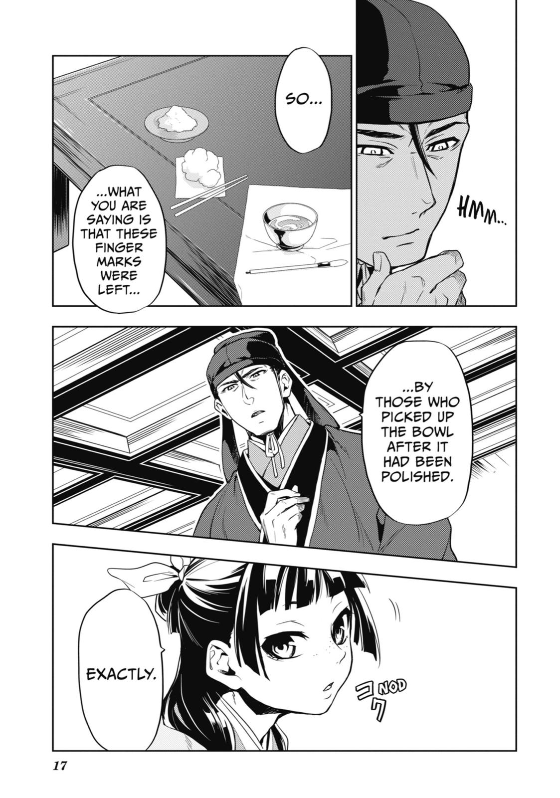 Kusuriya no Hitorigoto Chap 9 - Next Chap 10
