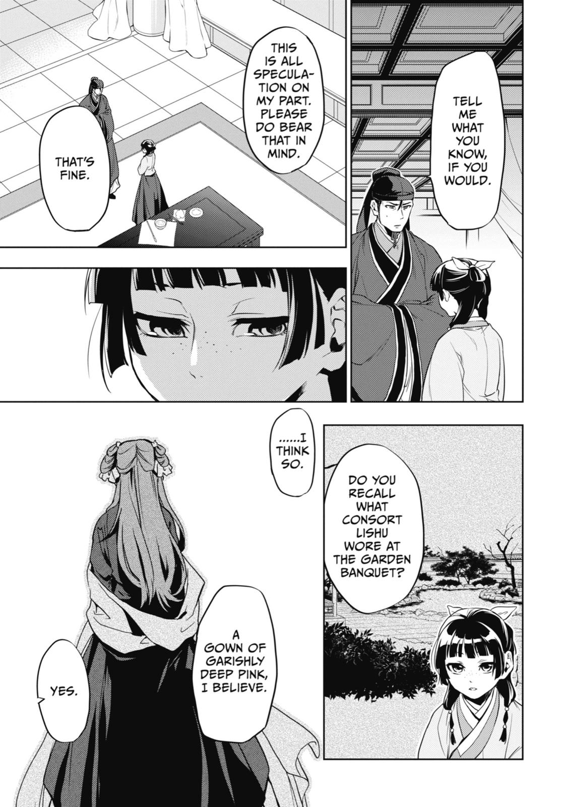 Kusuriya no Hitorigoto Chap 9 - Next Chap 10