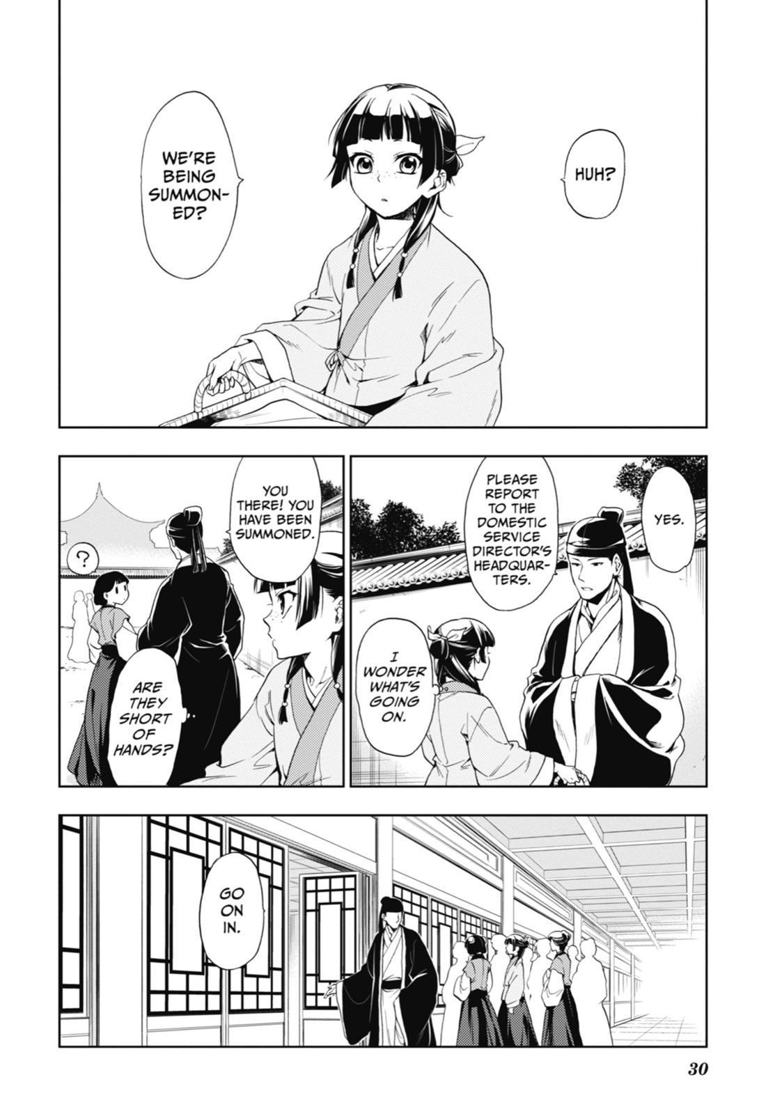 Kusuriya no Hitorigoto Chap 1 - Next Chap 2
