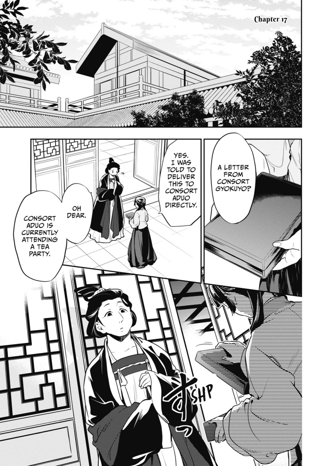 Kusuriya no Hitorigoto Chap 17 - Next Chap 18