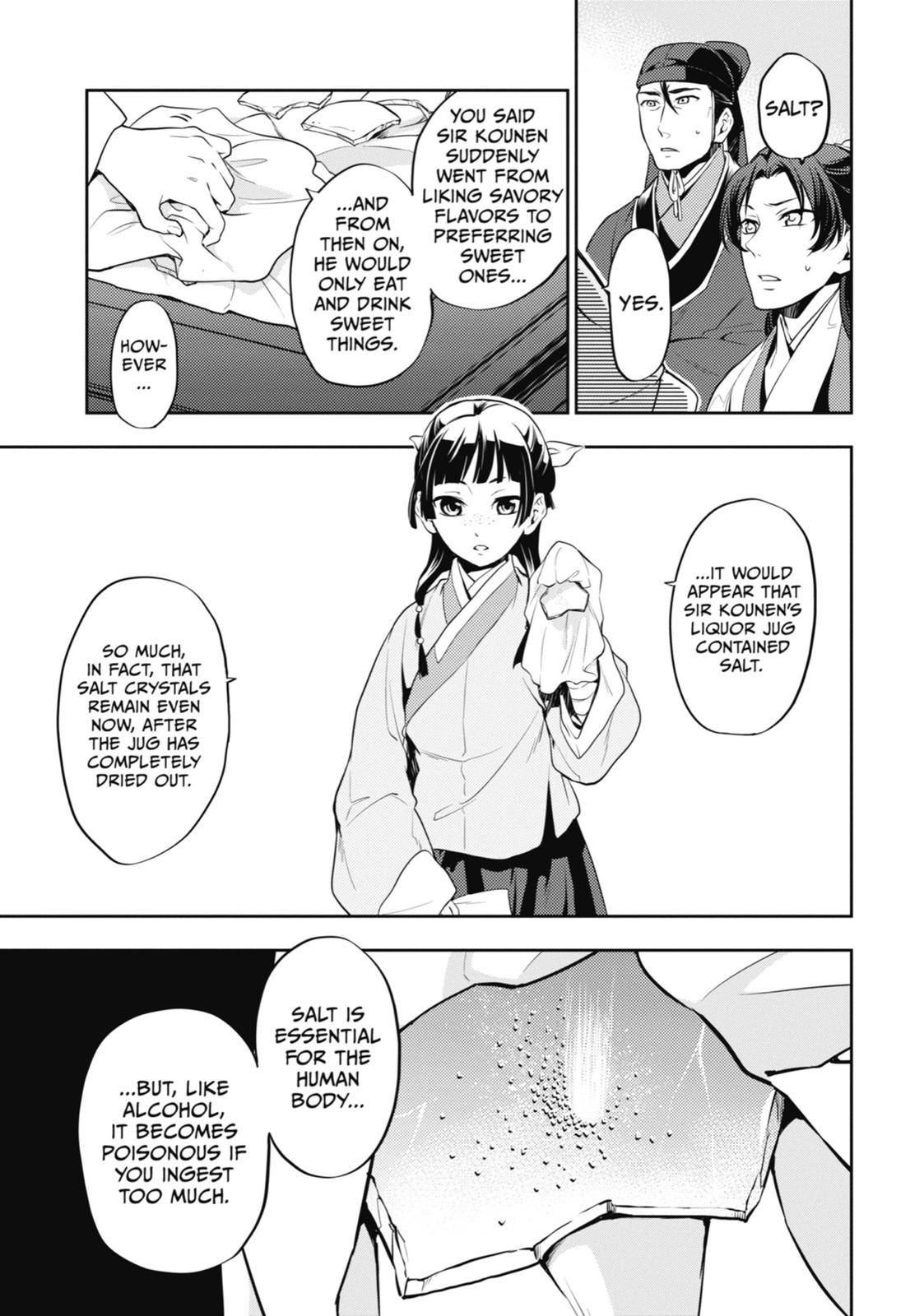 Kusuriya no Hitorigoto Chap 14 - Next Chap 15