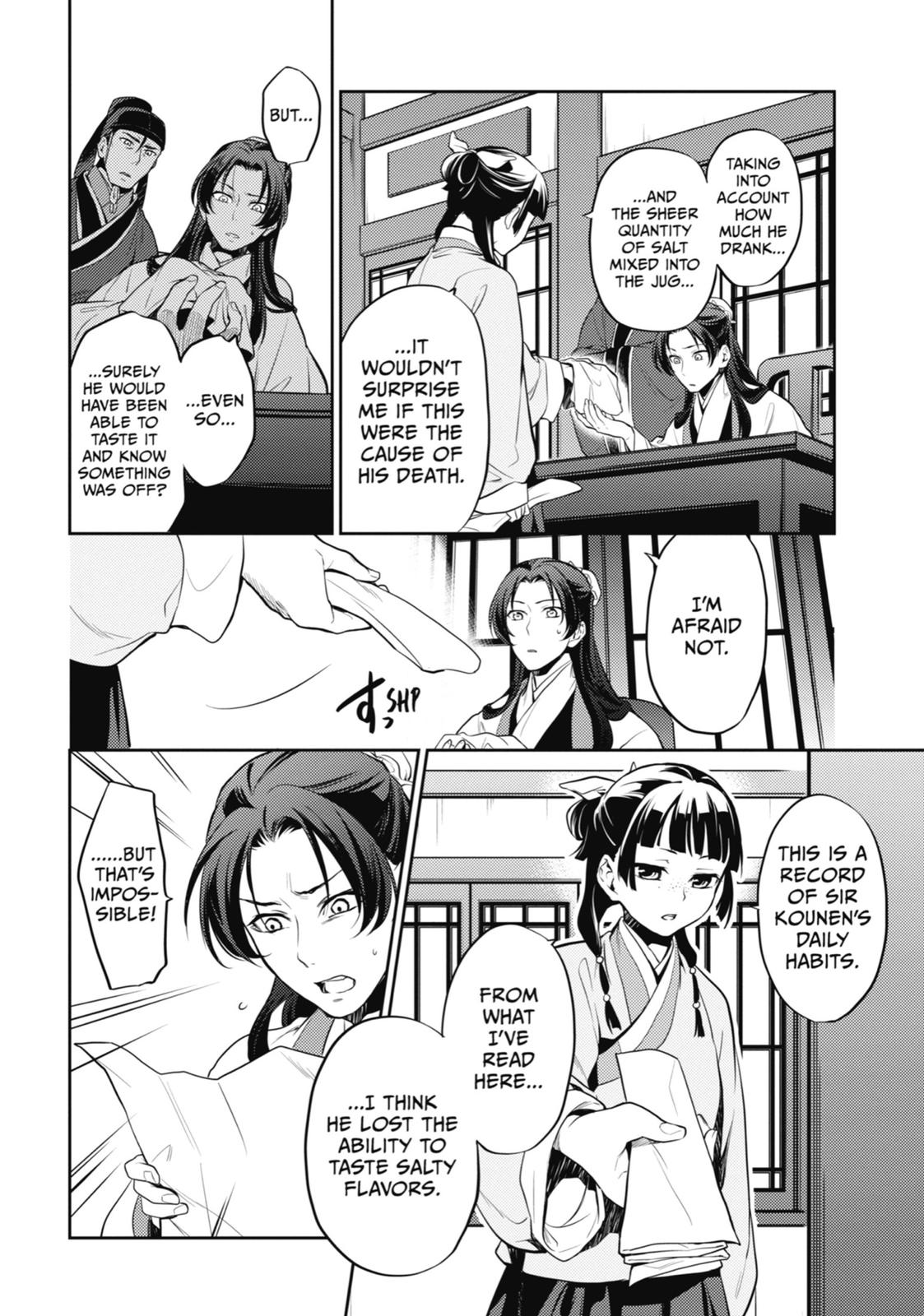 Kusuriya no Hitorigoto Chap 14 - Next Chap 15