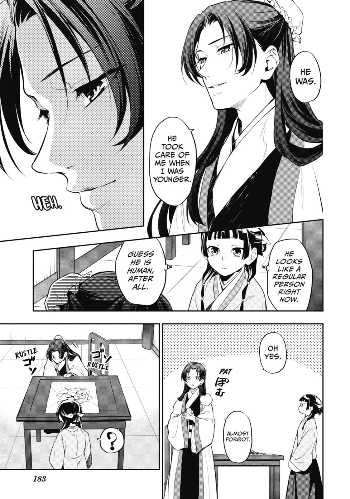 Kusuriya no Hitorigoto Chap 14 - Next Chap 15