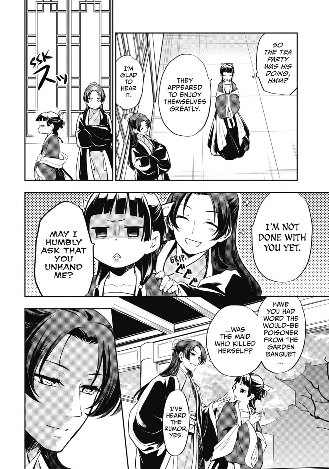 Kusuriya no Hitorigoto Chap 15 - Next Chap 16