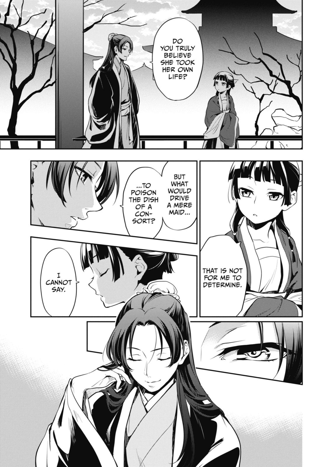 Kusuriya no Hitorigoto Chap 15 - Next Chap 16