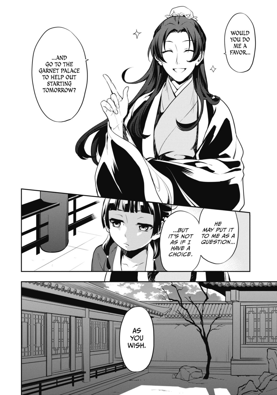 Kusuriya no Hitorigoto Chap 15 - Next Chap 16