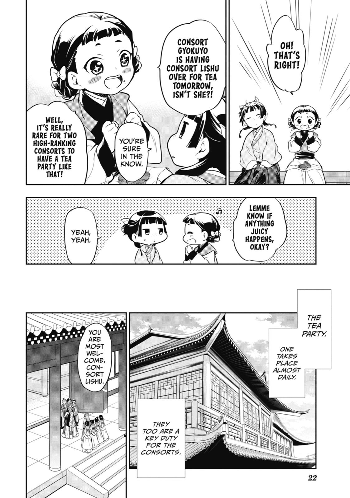 Kusuriya no Hitorigoto Chap 15 - Next Chap 16