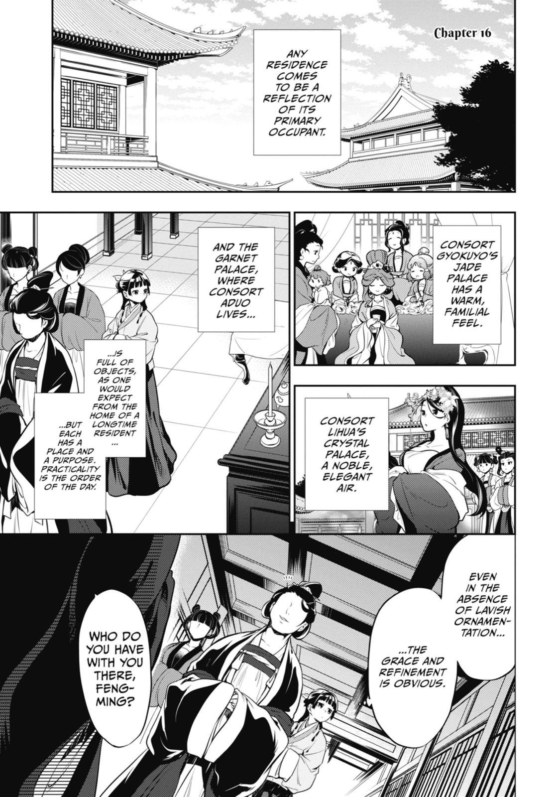 Kusuriya no Hitorigoto Chap 16 - Next Chap 17