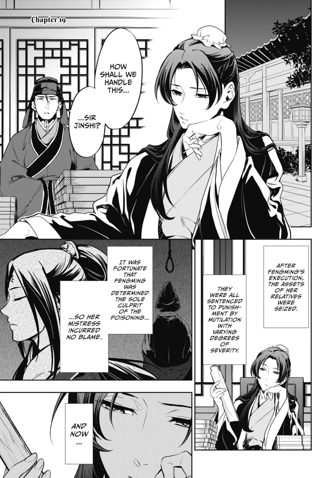 Kusuriya no Hitorigoto Chap 19 - Next Chap 20