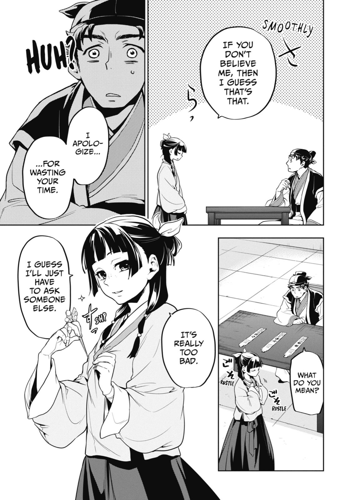 Kusuriya no Hitorigoto Chap 10 - Next Chap 11